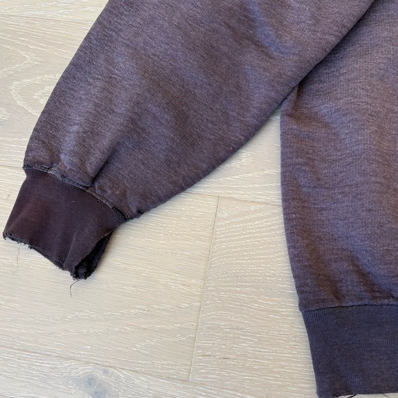 Carhartt vintage distressed l K132 pullover hoodie size large brown - Picture 9 of 11